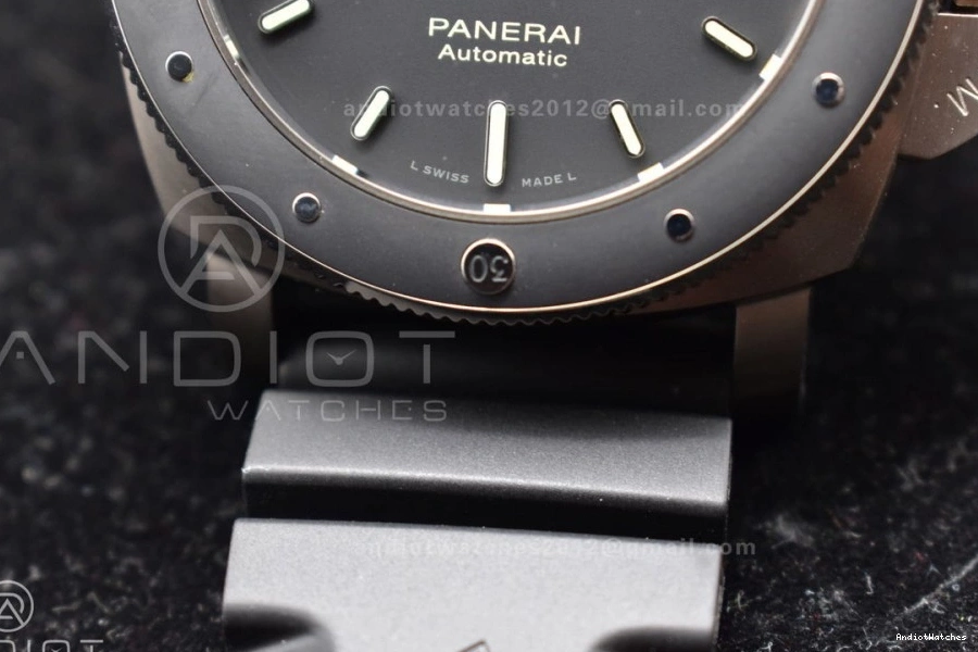 PAM389 P.9000 Best 1:1 Edition 1003 BestValue V VSF Clone Rubber on O Strap Black Super 1018